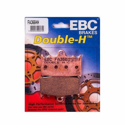 Тормозные колодки для мотоцикла EBC DOUBLE H Sintered FA366HH