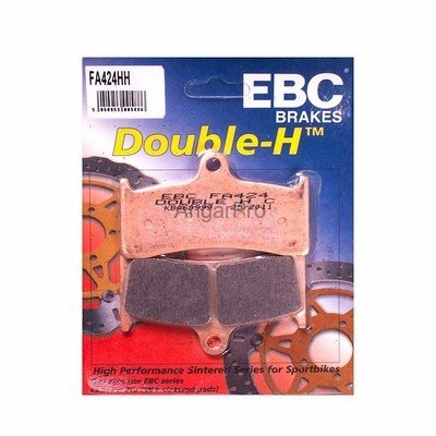 Тормозные колодки для мотоцикла EBC DOUBLE H Sintered FA424HH