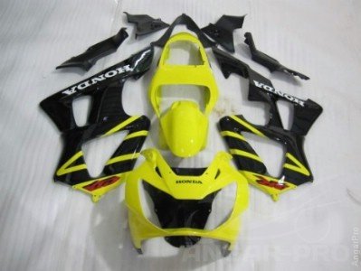 Комплект пластика для мотоцикла Honda CBR929RR 00-01 Желто-Черный Заводской