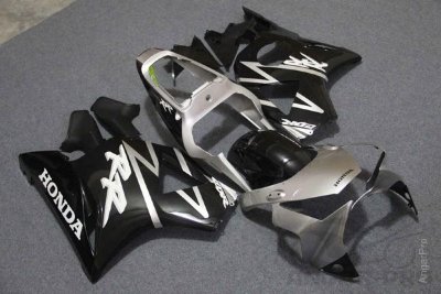 Комплект пластика для мотоцикла Honda CBR954RR 02-03 Черно-Серебристый Заводской