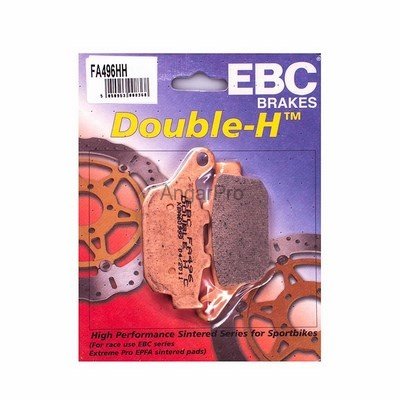 Тормозные колодки для мотоцикла EBC DOUBLE H Sintered FA496HH