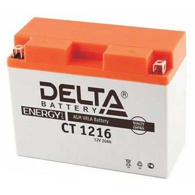 Мотоаккумулятор Delta CT 1216