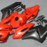 Комплект пластика для мотоцикла Honda CBR1000RR 04-05 Красно-Черный(плуг Черный)