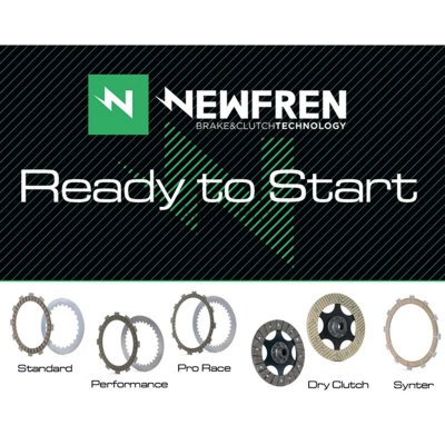 Фрикционные диски сцепления для мотоцикла Newfren F1644A (FCD0110)