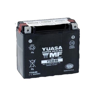 Мото аккумулятор Yuasa YTX20-BS
