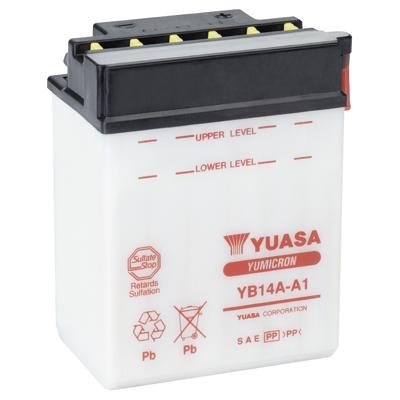 Мото аккумулятор Yuasa YB14A-A1