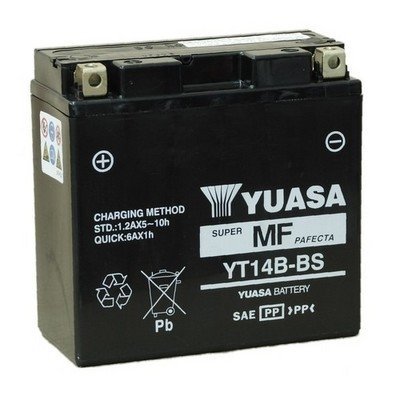 Мото аккумулятор Yuasa YT14B-BS (14-B4)