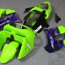 Комплект пластика для мотоцикла Kawasaki ZX-9R 98-99 Зелено-Фиолетовый