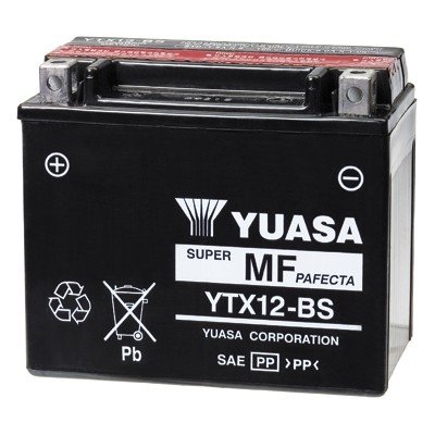 Мото аккумулятор Yuasa YTX12-BS