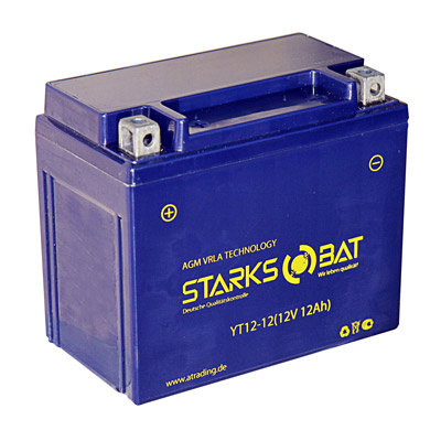 Аккумулятор для мотоцикла Starksbat YT 12-12