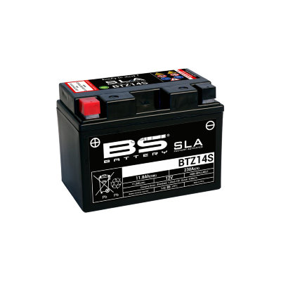 Мотоаккумулятор BS-battery BTZ14S (FA) SLA (YTZ14S)