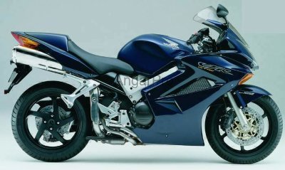 Комплект пластика для мотоцикла Honda VFR800 02-12 Тёмно Синий Заводской