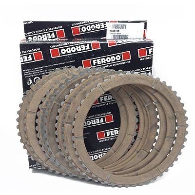 Фрикционные диски сцепления для мотоцикла Ferodo FCD0718 к-кт сталь/синтетика, 8шт, 48 зубов Ducati