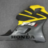 Комплект пластика для мотоцикла Honda CBR600 F4I 04-07 Желто-Серый Заводской