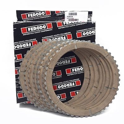 Фрикционные диски сцепления для мотоцикла Ferodo FCD0719 к-кт сталь/синтетика, 8шт, 48 зубов Ducati