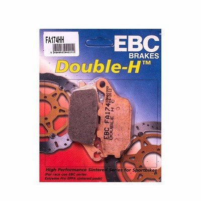 Тормозные колодки для мотоцикла EBC DOUBLE H Sintered FA174HH