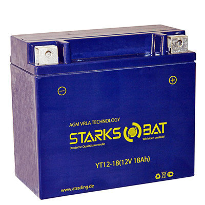 Аккумулятор для мотоцикла Starksbat YT 12-18