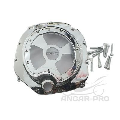 Крышка генератора для мотоцикла Kawasaki ZX14R 06-09 Chrome/Transparent