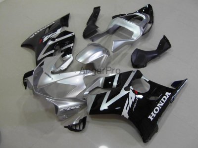 Комплект пластика для мотоцикла Honda CBR600 F4I 01-03 Черно-Серый матовый