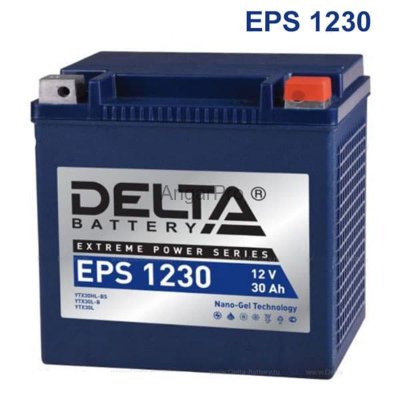 Мотоаккумулятор Delta EPS 1230