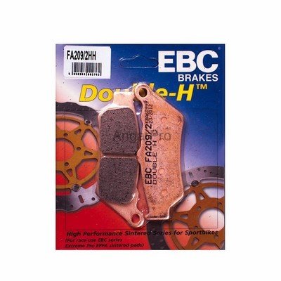 Тормозные колодки для мотоцикла EBC DOUBLE H Sintered FA209/2HH