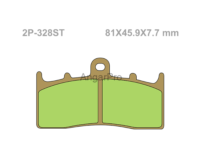 Тормозные колодки NISSIN 2P-328ST по лучшей цене