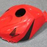 Комплект пластика для мотоцикла Honda CBR600RR 03-04 Красно-Черный Черный плуг