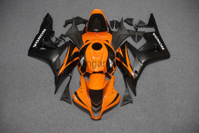 Комплект пластика для мотоцикла Honda CBR600RR 07-08 Оранжево-Черный