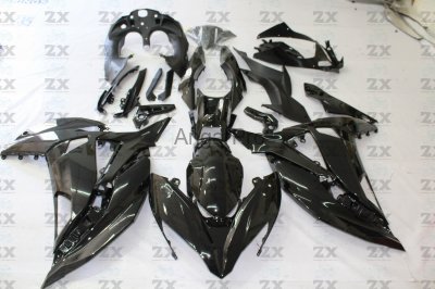 Комплект пластика для мотоцикла Kawasaki ER-6F 17-19 Черный