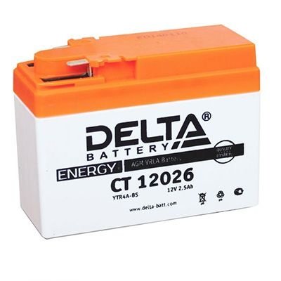 Мотоаккумулятор Delta CT 12026