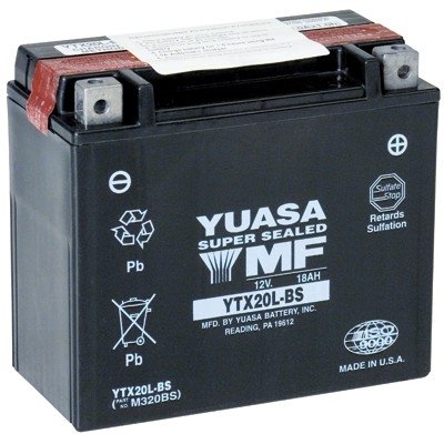 Мото аккумулятор Yuasa YTX20L-BS