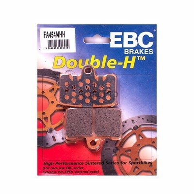 Тормозные колодки для мотоцикла EBC DOUBLE H Sintered FA454/4HH (4 шт. в комплекте)