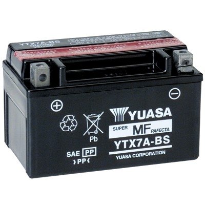 Мото аккумулятор Yuasa YTX7A-BS