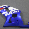 Комплект пластика для мотоцикла Suzuki GSX-R600,750 01-03 Сине-Белый