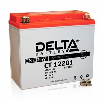 Мотоаккумулятор Delta CT 12201