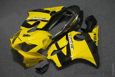 Комплект пластика для мотоцикла Honda CBR600 F4I 04-07 Желто-Черная Лимитированная