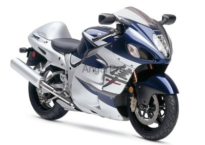Комплект пластика для мотоцикла Suzuki GSX-R1300 99-07 Сине-Серебряный