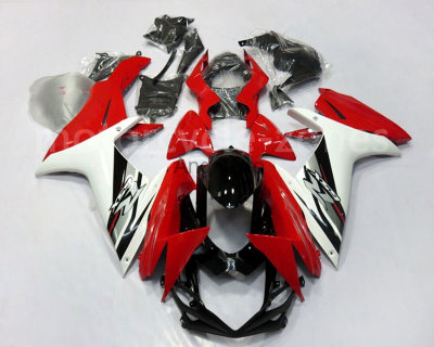Комплект пластика для мотоцикла Suzuki GSX-R600,750 11-19 Красно-Белый