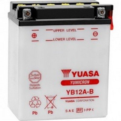 Мото аккумулятор Yuasa YB12A-B
