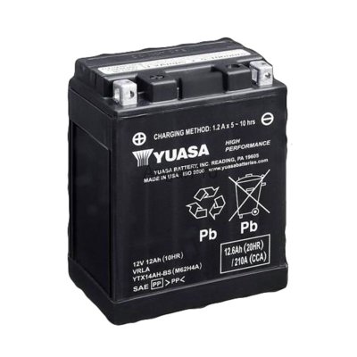Мото аккумулятор Yuasa YTX14AH-BS