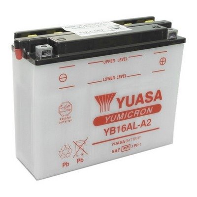 Мото аккумулятор Yuasa YB16AL-A2