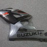 Комплект пластика для мотоцикла Suzuki GSX-R1000 05-06 Черно-Серый с красными линиями