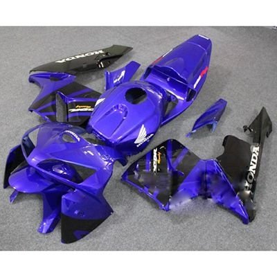 Комплект пластика для мотоцикла Honda CBR600RR 05-06 Сине-Черный
