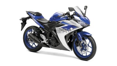 Комплект пластика для мотоцикла Yamaha YZF-R3 14-16 Серо-Синий