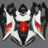 Комплект пластика для мотоцикла Yamaha YZF-R6 08-15 Бело-Красно-Черный