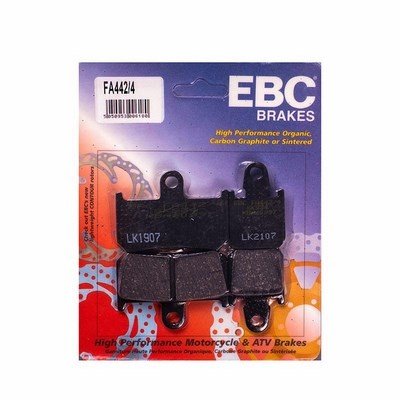 Тормозные колодки для мотоцикла EBC FA442/4 (4 шт. в комплекте) по лучшей цене