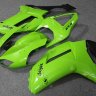 Комплект пластика для мотоцикла Kawasaki ZX-6R 07-08 Зелено-Черный