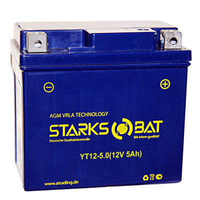 Аккумулятор для мотоцикла Starksbat YT 12-5.0