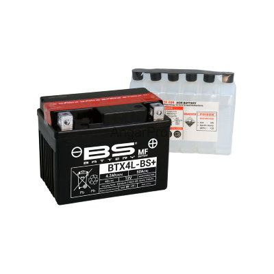 Мотоаккумулятор BS-battery BTX4L-BS AGM (YTX4L-BS)