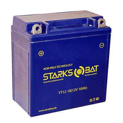 Аккумулятор для мотоцикла Starksbat YT 12-10